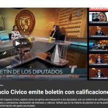 Telemetro.com - Fundación Espacio Cívico emite boletín con calificaciones de diputados