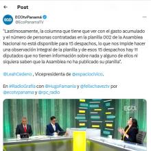 ECO TV Panamá - Boletín de Diputados