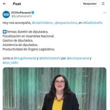 ECO Tv Panamá - RadioGrafía: Boletín de Diputados
